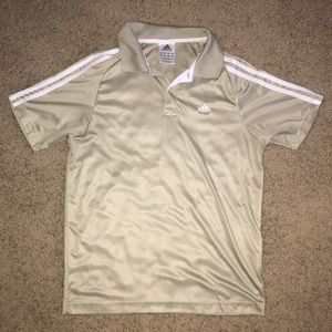 Gold Adidas Sports Shirt